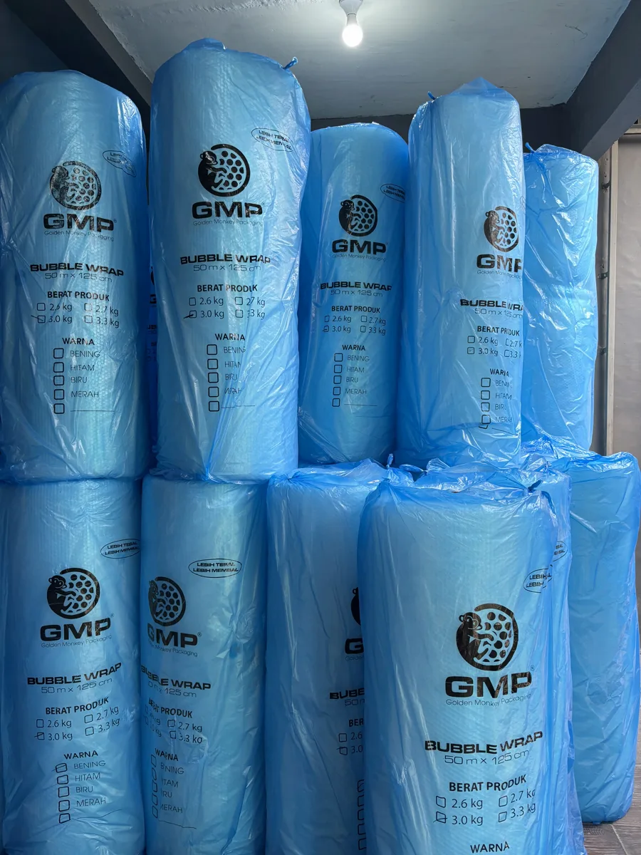 Gudang stok bubble wrap GMP Jember