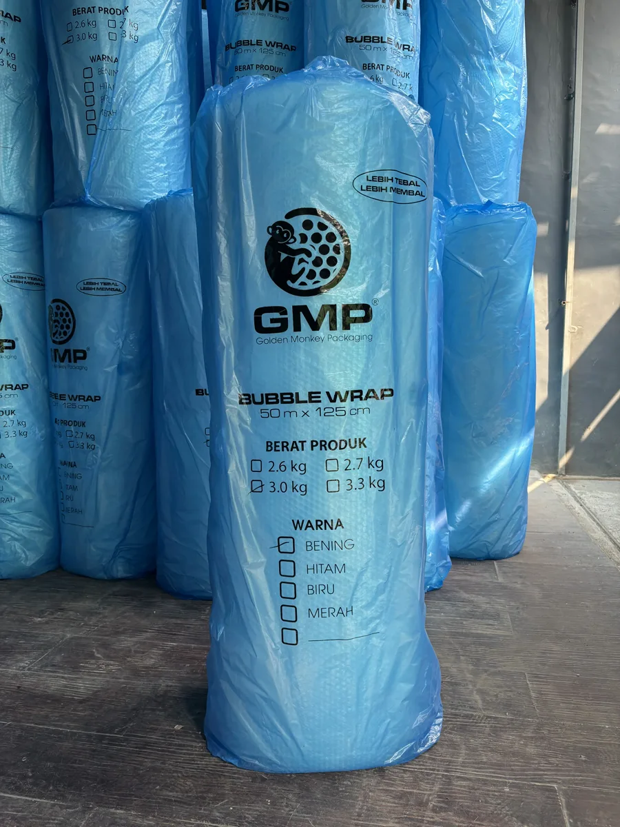 Pasokan bubble wrap roll GMP Jember